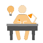 stickman writing business idea