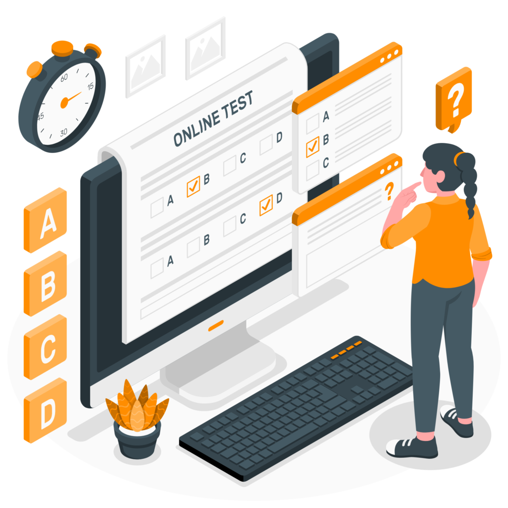 online test amico